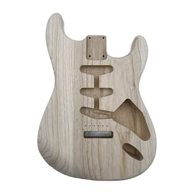 Hosco Vintage Stratocaster Style 3 Piece Swamp Ash Body Sanded No Finish