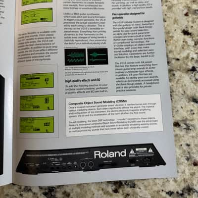 Roland VG-8 Brochure 1995 image 5