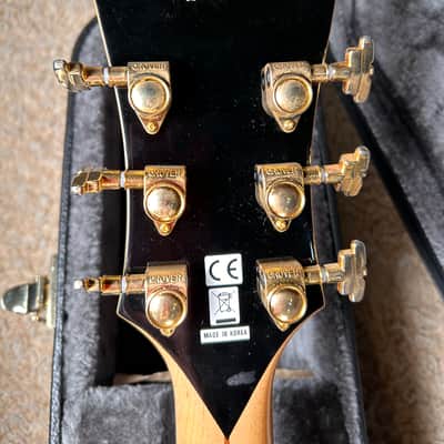 D'Angelico Excel EXL-1 Hollow Body Archtop with Rosewood Fretboard 2010s - Natural-Tint image 15
