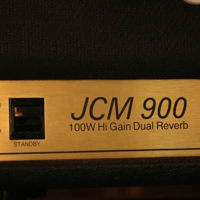 Marshall JCM 900 100-Watt Hi Gain Master Volume MkIII Head Early 1990s - Black image 6