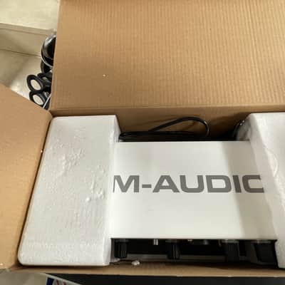 M-Audio M-Track II USB Audio Interface 2010s - Silver image 3