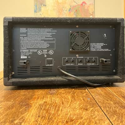 Yamaha EMX660 6 Channel 600-Watt Powered Analog Mixer 2010s - Gray image 2