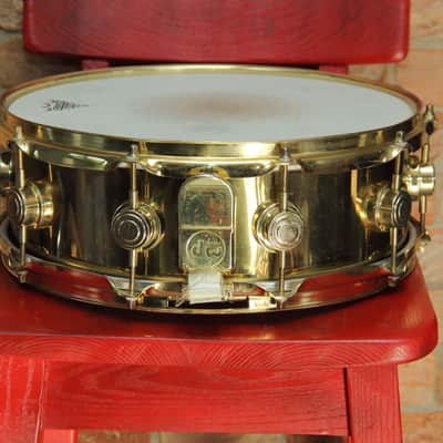 DW Over Brass Snare 14x5 image 7