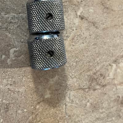 1955 Fender guitar bass chrome knobs set Telecaster Precision image 2