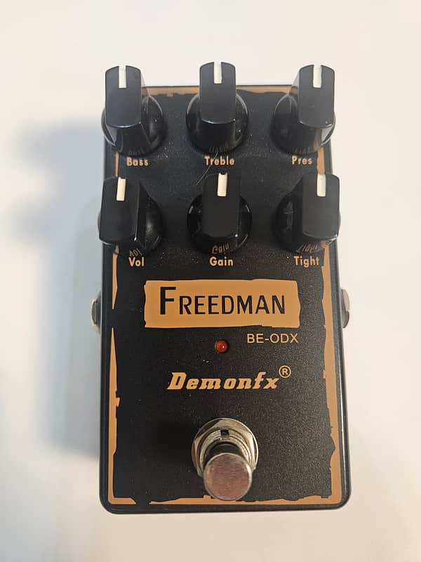 Demonfx Freedman BE-ODX Overdrive Guitar Effect Pedal Overdrive With True Bypass - BE-ODX Overdrive image 1
