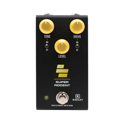Keeley SUPER RODENT Ratt Pedal Black / Orange image 1