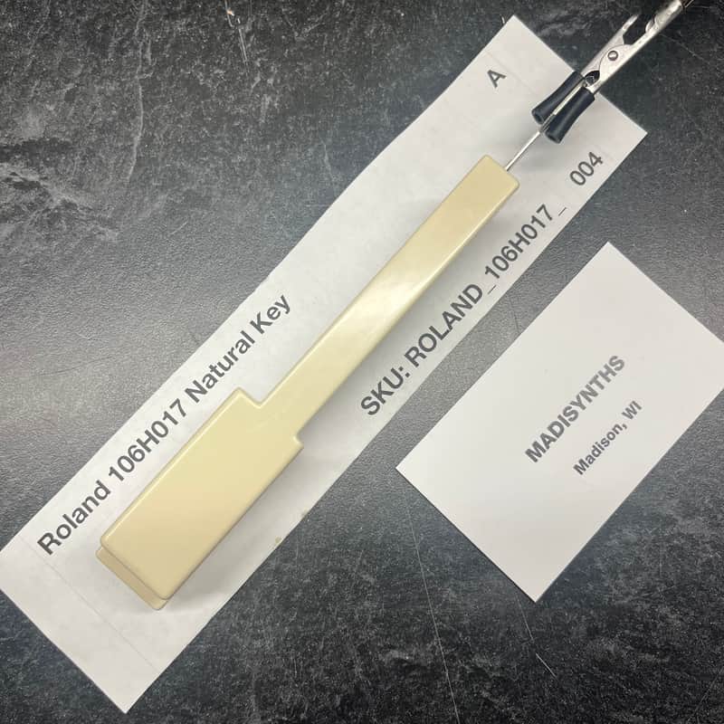 ORIGINAL Roland Replacement A Key (106H017) for Jupiter-4, System-100/700, SH-1/2/3/3A/5/7, RS-505, VP-330, Promars, etc image 1