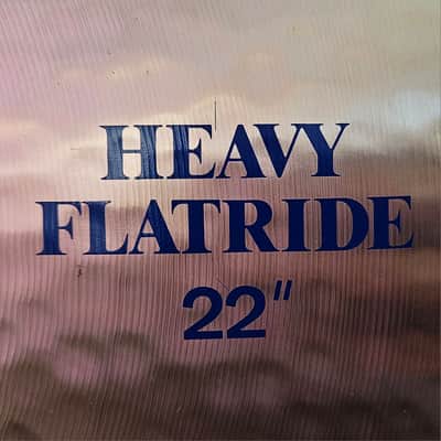 Paiste 22" Formula 6O2 Heavy Flatride image 3