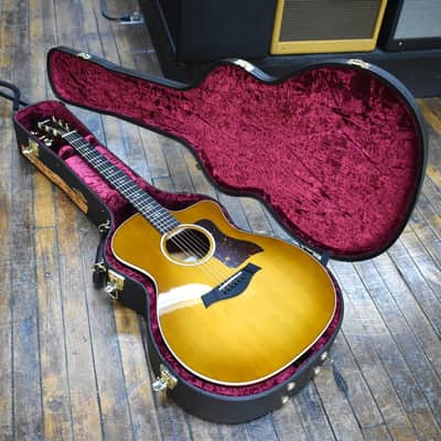 Taylor 214ce-K DLX Special Edition Acoustic-electric Guitar Honeyburst w/Hard Case image 9