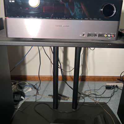 Harman Kardon HK 3490 Stereo Receiver  Black image 1