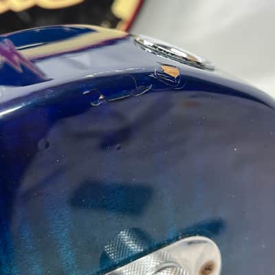 Fender Limited Edition Player Telecaster Plus Top Electric Guitar MIM - Made in Mexico - Blue Burst image 22