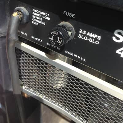 Plush Super 450 Tube Combo Amp 1972 Black Tuck N Roll Kustom Amplifier Twin 2x12 Speakers image 12