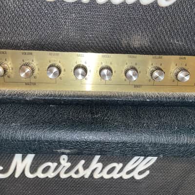 Marshall JCM 800 Lead Series Model 2205 2-Channel 50-Watt Head 1980s - Black image 6