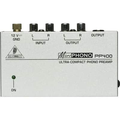Behringer PP400 Ultra Compact Phono Preamplifier image 2