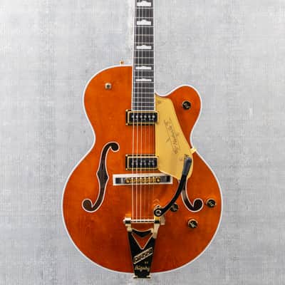 Gretsch  G6120TG-DS Players Edition Nashville Hollow Body DS with String-Thru Bigsby Roundup Orange image 3