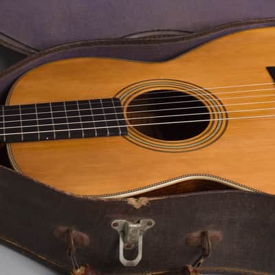 C. F. Martin  0-28 Flat Top Acoustic Guitar (1921), ser. #16299, original black chipboard case. image 18