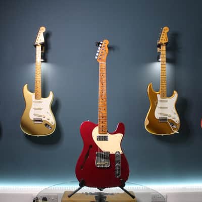 Fender CS Masterbuilt Tele by Yuri Shishkov 2017 - Dark Cherry image 1