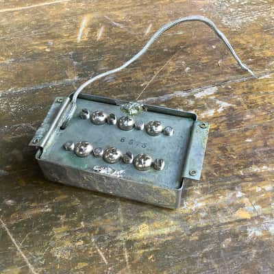 Fender Telecaster bass wide range humbucker pickup early 70’s Chrome original vintage USA Tele image 18