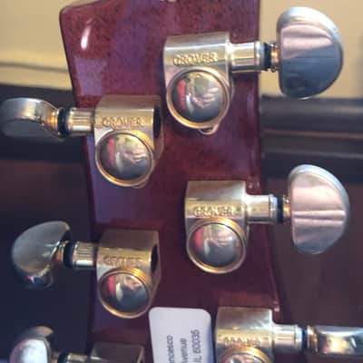 Terry Mcinturff Empress Guitar - Orange image 9