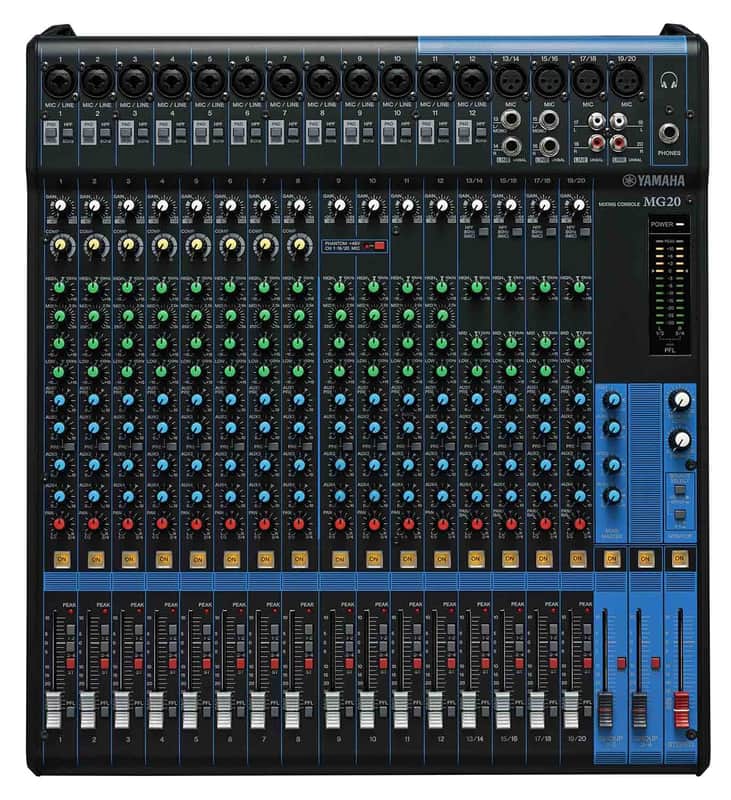 Yamaha MG20 20-Channel Mixing Console image 1