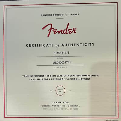 Fender Ultra II Stratocaster 2024 - Noble Blue/ 8lbs. 2.6oz. #US240031741 image 11
