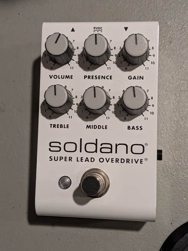 Soldano SLO Pedal 2022 - Present - White image 1