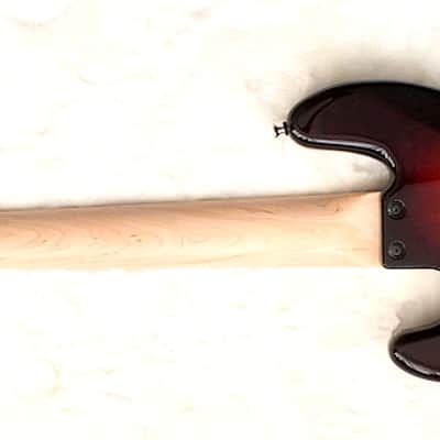 Roscoe Classic 5JJ Bass, Tobacco Sunburst, Maple. image 3