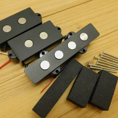 Artec Ceramic "Big Pole" Pickup for 4-string PJ Bass® Black image 3