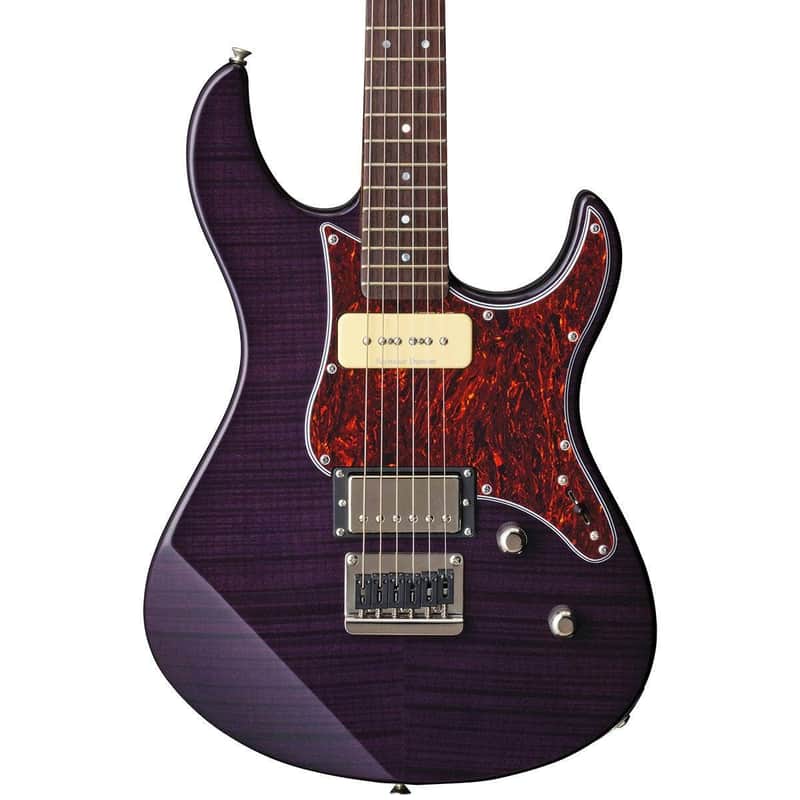 Yamaha PAC611HFM Pacifica Electric Guitar Translucent Purple image 1