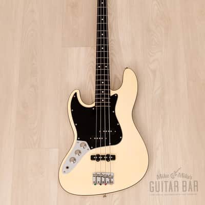 2011 Fender Aerodyne Jazz Bass PJ Left-Handed Vintage White w/ Hangtags, Japan CIJ image 2