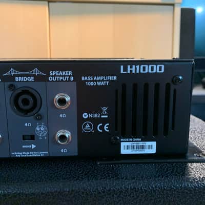 Hartke LH1000 1000W Hybrid Bass Amp Head image 7
