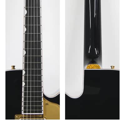 Gretsch G6136TG Pro Players Edition Falcon Gold Hardware Ebony Fingerboard 2022 Black image 5