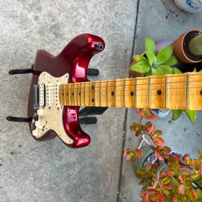 Fender American Double Fat Stratocaster with (Scalloped) Rosewood Fretboard 2000 - 2002 - Candy Apple Red image 10