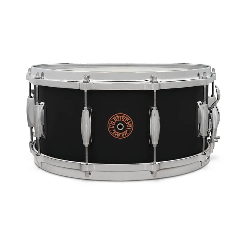 Gretsch USA Custom 6.5" x 14" Black Copper Snare Drum image 1