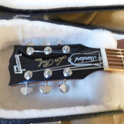 2016 Gibson  Les Paul Standard Plus Trans Amber Beautiful Top ! image 8