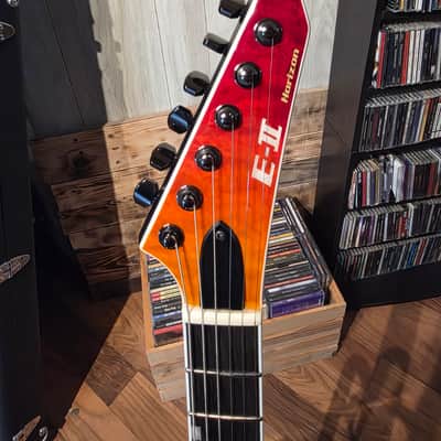 ESP E-II NT-II - Tiger Eye Amber Fade image 9