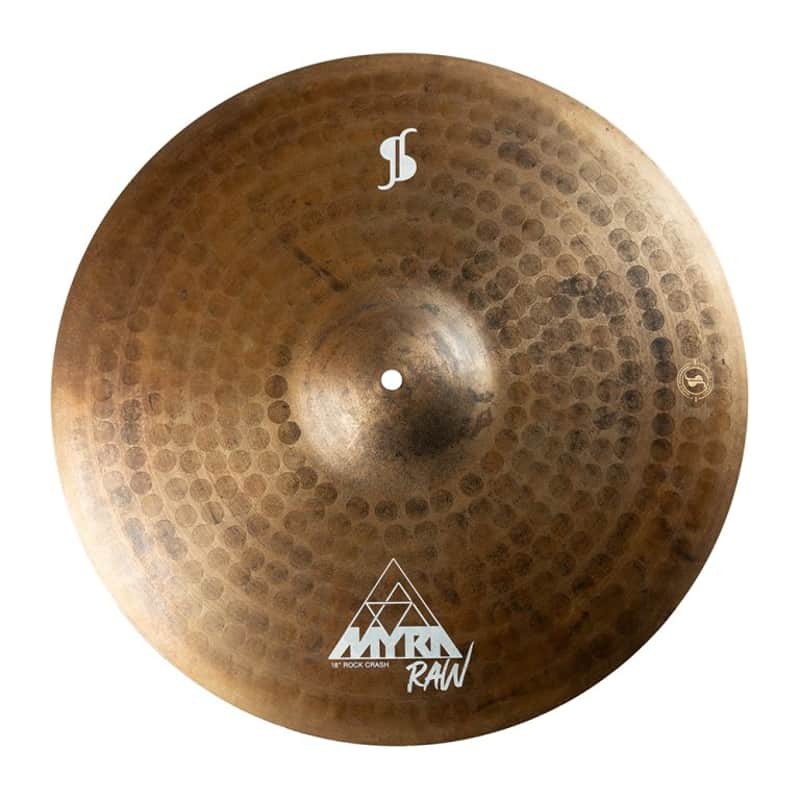 Stagg MYR-CR18RW Myra Series 18-Inch Raw Rock Crash Cymbal image 1