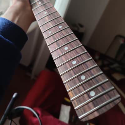 Strat style paddle headstock guitar neck image 1