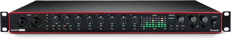 Focusrite Scarlett 18i20 3rd Gen USB Audio Interface - 8 Preamps, ADAT Expand image 1