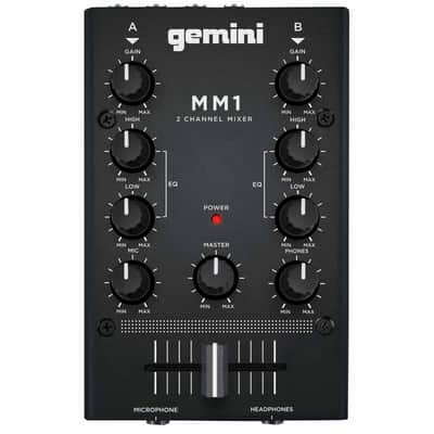 Gemini PS-676 Pro 2 Sampling DJ Mixer 3 Channel 12 Second Sampler
