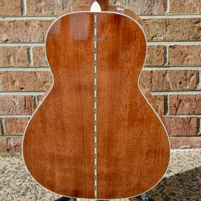 Fender PS-220E Parlor, Ovangkol Fingerboard, 3-Color Vintage Sunburst image 6