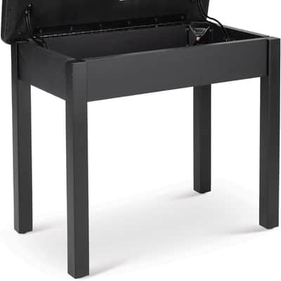 On-Stage KB8902 Flip Top Keyboard Bench, Black image 5