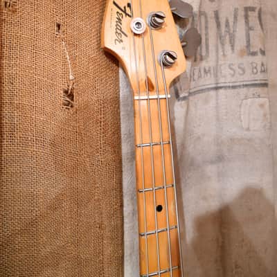 Fender Precision Bass Lefty 1974 Sunburst image 3