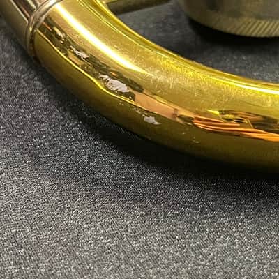 VINTAGE 1960s King 2B Liberty Straight Tenor Trombone image 12