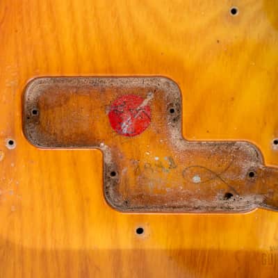 1978 Fender Precision Bass Sunburst Vintage Bass, 100% Original w/ Case image 23