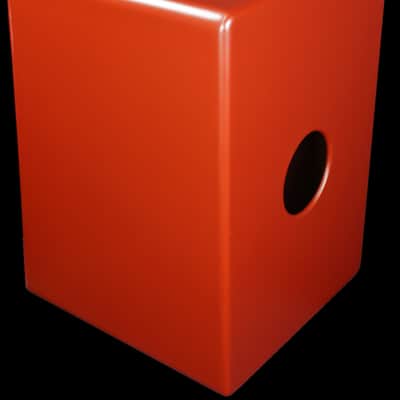 Gon Bops El Rojo Cajon Hand Drum Peruvian Mohena Wood Natural Lacquer +GigBag & Shipping | NEW | Authorized Dealer image 2