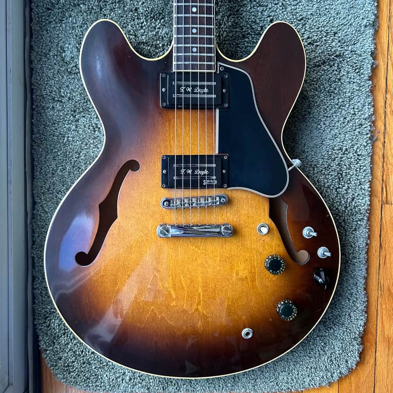 1981 Gibson ES-335 Pro Semi Hollow 8.5lb Electric Guitar w/ OHSC