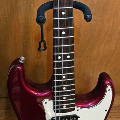 Fender Player Stratocaster Candy Apple Red Locking Fender Sperzel Tuners image 3