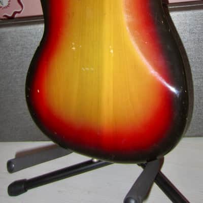 Vintage Original 1976 Fender Mustang - Sunburst Clean with Original Case image 6