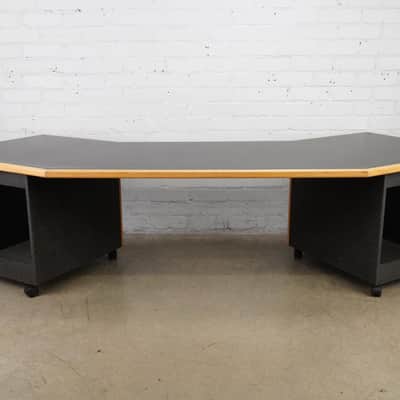 1990s KK Audio 24U 24-Space Studio Workstation Desk #53598 image 10